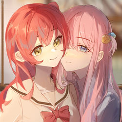 This is a pixiv picture whose title is 波喜多贴贴.