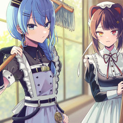 This is a pixiv picture whose title is 戌亥おまとめ⑨.