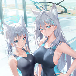 This is a pixiv picture whose title is シロコ.