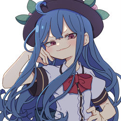 This is a pixiv picture whose title is ドヤ顔天子.