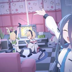 This is a pixiv picture whose title is ゲーム開発部へようこそ！！！.