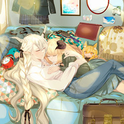 This is a pixiv picture whose title is アークナイツで描いた絵まとめ①.