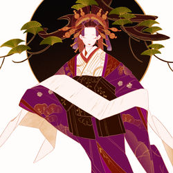 This is a pixiv picture whose title is 恋文.