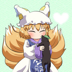 This is a pixiv picture whose title is らんちぇん.