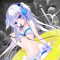 This is a pixiv picture whose title is 夏！.