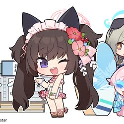 This is a pixiv picture whose title is ブルアカ.