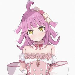 This is a pixiv picture whose title is 璃奈ちゃん.