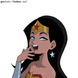 This is a pixiv picture whose title is Wonder Woman.