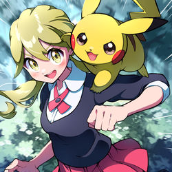 This is a pixiv picture whose title is ミニスカートのリカ.