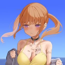 This is a pixiv picture whose title is 見せるのをためらってる子.