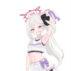 This is a pixiv picture whose title is チアリーダームツキ.