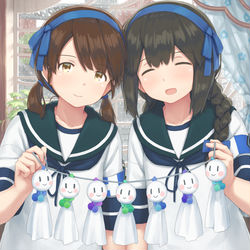 This is a pixiv picture whose title is 海色の.