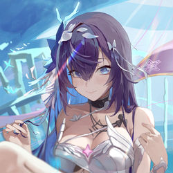 This is a pixiv picture whose title is ゼーレ 死生之律者.
