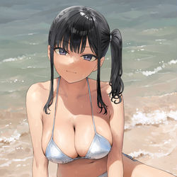 This is a pixiv picture whose title is アネ巨乳㊴.