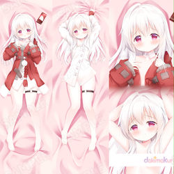This is a pixiv picture whose title is 抱き枕カバー 'クラーラ'.