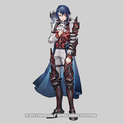 This is a pixiv picture whose title is 【仕事絵】FEH『繊細なる射手 スタルーク』.