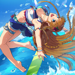 This is a pixiv picture whose title is 海の日.