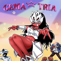 This is a pixiv picture whose title is 게마☆트리아 GEMA☆TRIA.