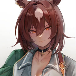 This is a pixiv picture whose title is 勝負服シリウスシンボリ.