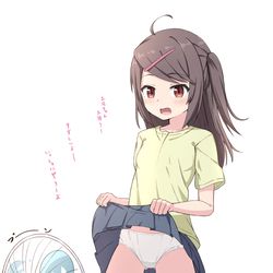 This is a pixiv picture whose title is だらしない子.
