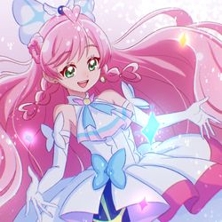This is a pixiv picture whose title is キュアプリズム.