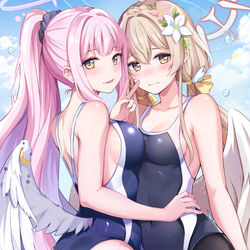This is a pixiv picture whose title is ナギミカ♥️.
