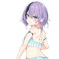 This is a pixiv picture whose title is 水着ナスコ.