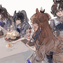 This is a pixiv picture whose title is うまとめ2.