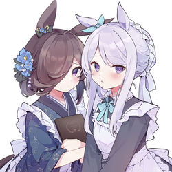 This is a pixiv picture whose title is 「ご注文はお決まりでしょうか？」.