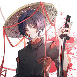 This is a pixiv picture whose title is 黑主.