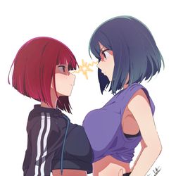 This is a pixiv picture whose title is Kana or Akane....!!!.