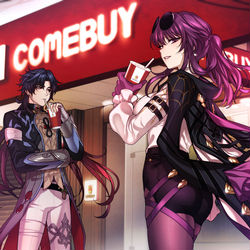This is a pixiv picture whose title is 崩壞星穹鐵道 X COMEBUY.