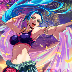 This is a pixiv picture whose title is ネフェルタリ・ビビ（ONE PIECE）#2.
