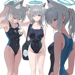 This is a pixiv picture whose title is シロコ.