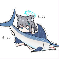 This is a pixiv picture whose title is 水着シロコ.