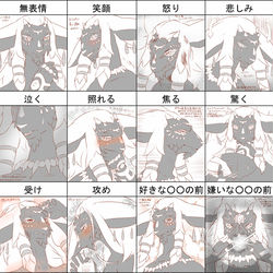 This is a pixiv picture whose title is ラウル様表情練習.