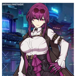 This is a pixiv picture whose title is Kafka.