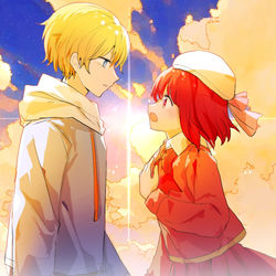 This is a pixiv picture whose title is 麻烦鬼/夸奈手书log1.