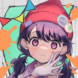 This is a pixiv picture whose title is ペインティングオール小糸🎨.