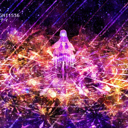 This is a pixiv picture whose title is 流星のこども.