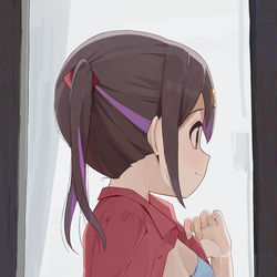 This is a pixiv picture whose title is 緒山みはり.
