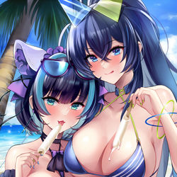 This is a pixiv picture whose title is ニュージャージー＆チェシャー.
