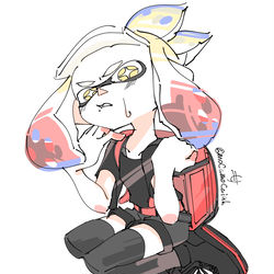 This is a pixiv picture whose title is 無題.