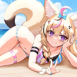 This is a pixiv picture whose title is Beach Polka.