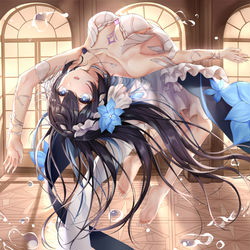 This is a pixiv picture whose title is 死生之律者.