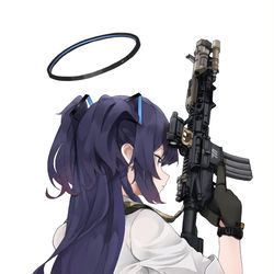 This is a pixiv picture whose title is ユウカ🔫.