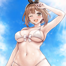 This is a pixiv picture whose title is なんてことない農家の娘ライザ.
