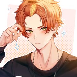 This is a pixiv picture whose title is 照れのめ彰人.