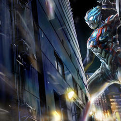 This is a pixiv picture whose title is 路地の向こうに.