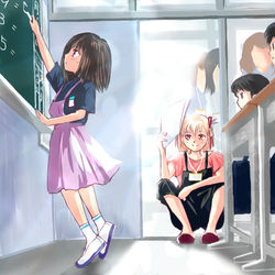 This is a pixiv picture whose title is 年齢差のちさたき.